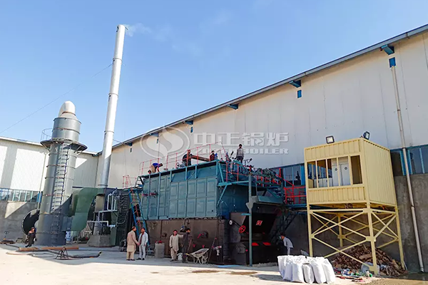 Baheer Group 15 tph SZL series coal-fired chain grate steam boiler
