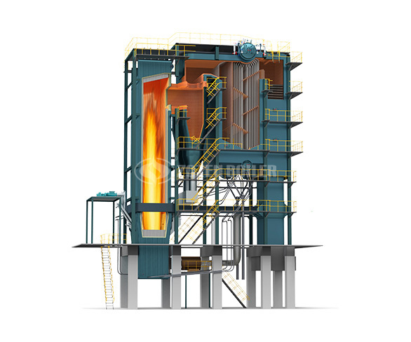 SHX coal-fired CFB (circulating fluidized bed) hot water boiler