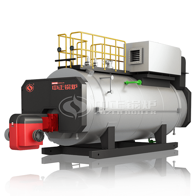 Dominica 15tph Three Pass Oil-fired Steam Boiler Project For Safety Protection Industry